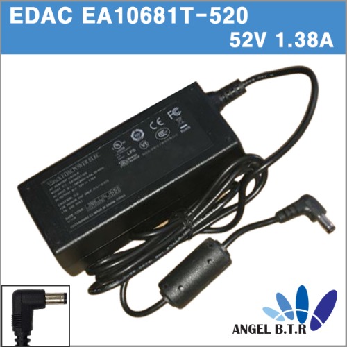[EDAC]EA10681T-520/ EA10681T520/업브라이트 /UP BRIGHT  기가비트 울트라 PoE 인젝터 52V1.38A/ 52V 1.38A/SMPS어댑터